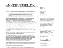 Tablet Screenshot of annehvejsel.dk